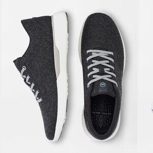 Peter Millar Glide Wool Sneakers – Charcoal Gray – Men’s Size 11 – Comfort